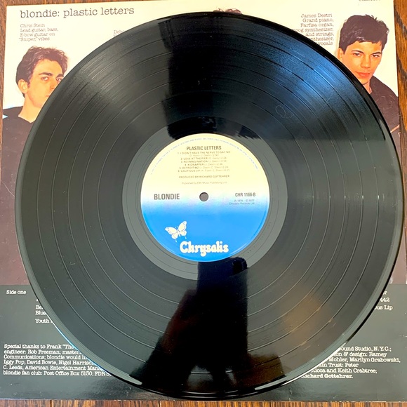 Blonde vintage vinyl LP. “Plastic letters” - Picture 3 of 3